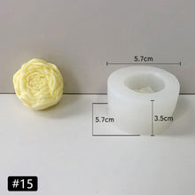 Load image into Gallery viewer, 3D Rose Flower Candle Mould Home Decor Craft Mould Handmade Candle Making Supplies Handmade Gifts
