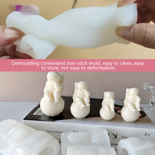 Load image into Gallery viewer, 3D Moon Astronauts Candle Mold Silicone Mold for Candle Making Aromatherapy Soap Scented Candle Plaster Wax Crystal Resin Mold