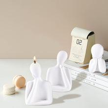 Load image into Gallery viewer, DIY Family Abstract Body Candle Silicone Mold 3D Thinker Portrait Aroma Silicone Candle Mold Wedding Gifts Craft Home Decor Supplies