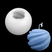 Load image into Gallery viewer, Woolen Ball Candle Mold Handmade Silicone Candles Making Woolen Soap Molds Home Decoration Mold Wedding Gift