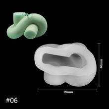 Load image into Gallery viewer, Woolen Ball Candle Mold Handmade Silicone Candles Making Woolen Soap Molds Home Decoration Mold Wedding Gift