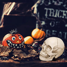 Load image into Gallery viewer, Large Skull Shape Silicone Candle Mold for Handmade Home Desktop Decoration Gypsum Epoxy Resin Aromatherapy Candle Mould