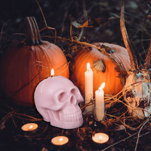 Load image into Gallery viewer, Large Skull Shape Silicone Candle Mold for Handmade Home Desktop Decoration Gypsum Epoxy Resin Aromatherapy Candle Mould