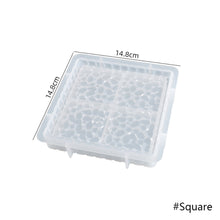 Load image into Gallery viewer, Circular Rectangular Diamond Grain Storage Box Silicone Molds for Jewelry Making Heart Shape Cut Mold DIY Crystal Epoxy Gift Box Jewelry Tools Moulds