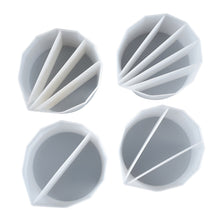 Load image into Gallery viewer, Silicone Color Cup Split Color Mixing Cup Toning Dispensing Cup DIY Craft Casting Tool Fluid Art Split Cups Jewelry Making Tools