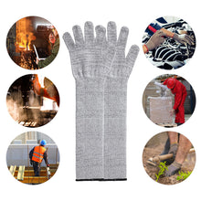 Load image into Gallery viewer, Anti-Puncture Cut Arm Sleeve Resistant Breathable Skin-friendly Food Grade Material Cut-Resistant Arm Sleeve Cover for Worker