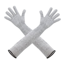 Load image into Gallery viewer, Anti-Puncture Cut Arm Sleeve Resistant Breathable Skin-friendly Food Grade Material Cut-Resistant Arm Sleeve Cover for Worker