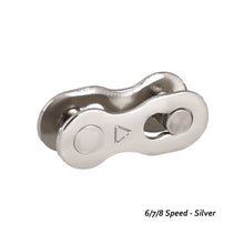 Load image into Gallery viewer, 2Pcs 6/7/8/9/10/12 Speed Bicycle Chain Connector Lock Quick Link Road Bike Magic Buckle Master Bicycle Joint Cycling Parts Gold