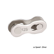 Load image into Gallery viewer, 2Pcs 6/7/8/9/10/12 Speed Bicycle Chain Connector Lock Quick Link Road Bike Magic Buckle Master Bicycle Joint Cycling Parts Gold