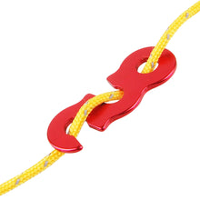 Load image into Gallery viewer, 10Pcs Adjustable Camping Tent Cord Rope Buckle Tensioners Fastener Kit Wind Rope Stopper Buckle Outdoor Camping Tents Securing