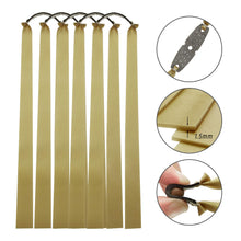 Load image into Gallery viewer, 5Pcs Powerful Flat Elastic Band For Slingshot Catapult Rubber Bands Outdoor Sports Hunting Replacement Accessory Thickness 1.5mm