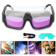 Load image into Gallery viewer, Automatic Darkening Dimming Welding Glasses Machine Mask Helmet Eyes Welder Goggles For Welding Machine Equipment Tools