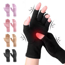 Load image into Gallery viewer, 1 Pair Compression Arthritis Gloves Wrist Support Cotton Premium Arthritic Joint Pain Relief Hand Brace Therapy Wristband