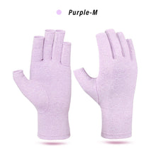 Load image into Gallery viewer, 1 Pair Compression Arthritis Gloves Wrist Support Cotton Premium Arthritic Joint Pain Relief Hand Brace Therapy Wristband