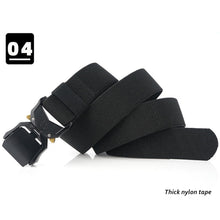 Load image into Gallery viewer, Quick Release Tactical Belt Airsoft CS Combat Molle Airsoft Belts Quick Release Metal Buckle Hunting Mens Belt Waistband