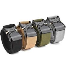 Load image into Gallery viewer, Quick Release Tactical Belt Airsoft CS Combat Molle Airsoft Belts Quick Release Metal Buckle Hunting Mens Belt Waistband