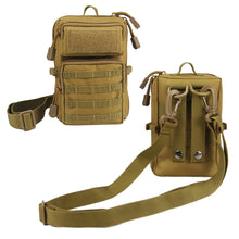 Load image into Gallery viewer, Multipurpose Outdoor Tactical Molle Waist Bag Hip Waist EDC Bag Wallet Purse Phone Holder Bags Camping Hiking Hunting Fanny Pack