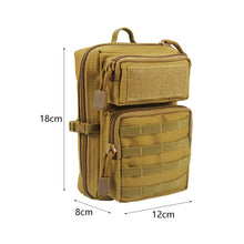Load image into Gallery viewer, Multipurpose Outdoor Tactical Molle Waist Bag Hip Waist EDC Bag Wallet Purse Phone Holder Bags Camping Hiking Hunting Fanny Pack