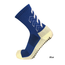 Load image into Gallery viewer, Men Women Anti-slip Soccer Socks Arrow Soccer Socks Antiskid Cotton Breathable Cycling Socks Outdoor Sport Grip Football Socks