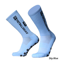Load image into Gallery viewer, FS Football Socks Round Silicone Suction Cup Grip Anti Slip Soccer Socks Outdoor Sports Men Women Baseball Rugby Socks