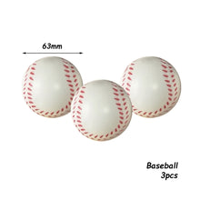 Load image into Gallery viewer, 3Pcs Squeeze Ball Children Toy Football Basketball Baseball Tennis Slow Rising Soft Squishy Stress Relief Antistress Novelty Gag Toy