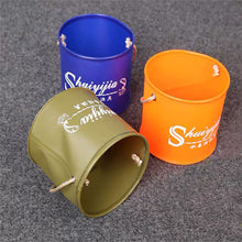 Load image into Gallery viewer, Folding Fishing Bucket Live Fish Box Car Wash Bathroom Kitchen Bucket Fishing Bait Buckets Tackle Tools for Fishing Tackle