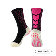 Load image into Gallery viewer, Men Women Football Socks Camouflage Arrow Graphics Breathable Sports Arrow Silicone Anti Slip Grip Soccer Socks