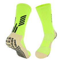 Load image into Gallery viewer, Men Sports Anti Slip Soccer Socks Mid-tube Thicken Dispensing Soccer Socks Silicone Bottom Cycling Socks Sport Stockings