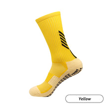 Load image into Gallery viewer, Men Sports Anti Slip Soccer Socks Mid-tube Thicken Dispensing Soccer Socks Silicone Bottom Cycling Socks Sport Stockings