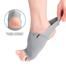 Load image into Gallery viewer, 1Pair Arch Support Sleeves Plantar Flatfoot Heel Foot Care Flat Feet Relieve Pain Sleeve Socks Bow Collapse Orthotic Insoles Pad