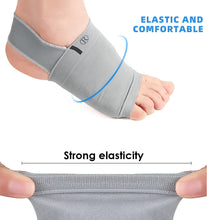 Load image into Gallery viewer, 1Pair Arch Support Sleeves Plantar Flatfoot Heel Foot Care Flat Feet Relieve Pain Sleeve Socks Bow Collapse Orthotic Insoles Pad