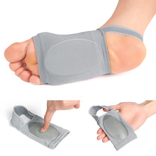 Load image into Gallery viewer, 1Pair Arch Support Sleeves Plantar Flatfoot Heel Foot Care Flat Feet Relieve Pain Sleeve Socks Bow Collapse Orthotic Insoles Pad