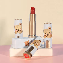 Load image into Gallery viewer, Sweet Milk Bear Velvet Matte Embroidery Lipstick Smooth Long Lasting Women Girls Waterproof Moisturizing Lip Makeup Cosmetics