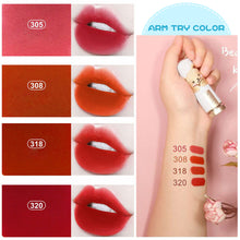 Load image into Gallery viewer, Sweet Milk Bear Velvet Matte Embroidery Lipstick Smooth Long Lasting Women Girls Waterproof Moisturizing Lip Makeup Cosmetics