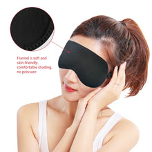 Load image into Gallery viewer, Magnetic Sleep Goggles Shadow Cover Far Infrared Magnetic Eyemask Soft Elastic Band Adjustable Travel Portable Eye Mask Blindfold