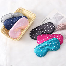 Load image into Gallery viewer, Soft Star Blackout Sleep Eye Mask Home Outdoor Travel Blackout Comfortable Eye Mask Simulation Silk Eye Mask Unisex Blindfold