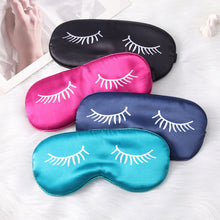 Load image into Gallery viewer, Soft Star Blackout Sleep Eye Mask Home Outdoor Travel Blackout Comfortable Eye Mask Simulation Silk Eye Mask Unisex Blindfold