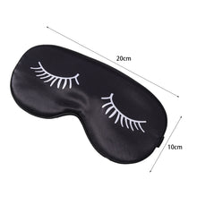 Load image into Gallery viewer, Soft Star Blackout Sleep Eye Mask Home Outdoor Travel Blackout Comfortable Eye Mask Simulation Silk Eye Mask Unisex Blindfold
