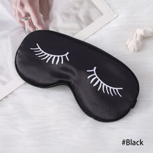 Load image into Gallery viewer, Soft Star Blackout Sleep Eye Mask Home Outdoor Travel Blackout Comfortable Eye Mask Simulation Silk Eye Mask Unisex Blindfold
