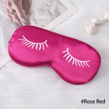 Load image into Gallery viewer, Soft Star Blackout Sleep Eye Mask Home Outdoor Travel Blackout Comfortable Eye Mask Simulation Silk Eye Mask Unisex Blindfold