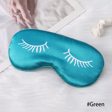 Load image into Gallery viewer, Soft Star Blackout Sleep Eye Mask Home Outdoor Travel Blackout Comfortable Eye Mask Simulation Silk Eye Mask Unisex Blindfold