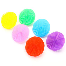 Load image into Gallery viewer, Silicone Handheld Hair Comb Hair Massager Head Body Scalp Shampoo Massage Brush Shower Clean Hair Brush Bath Spa Hair Accessories