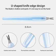Load image into Gallery viewer, Dead Skin Fork Trimmer Remover Nursing Nail Art Tools for Manicure Cuticle Remover Nails Cuticle Pusher Cut Repair Removal