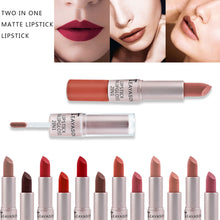 Load image into Gallery viewer, Summer Waterproof Nude Matte Velvet Glossy Lip Gloss Lipstick Lip Balm Sexy Red Lip Tint Sexy Women Fashion Makeup Gift