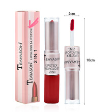 Load image into Gallery viewer, Summer Waterproof Nude Matte Velvet Glossy Lip Gloss Lipstick Lip Balm Sexy Red Lip Tint Sexy Women Fashion Makeup Gift