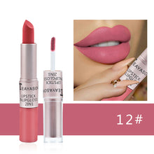 Load image into Gallery viewer, Summer Waterproof Nude Matte Velvet Glossy Lip Gloss Lipstick Lip Balm Sexy Red Lip Tint Sexy Women Fashion Makeup Gift
