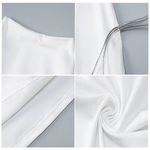 Load image into Gallery viewer, Fashion Sexy Chain Decoration Round Neck Sleeveless Off-shoulder Tight Waist Hip Slim Fit Short Dress