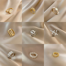 Load image into Gallery viewer, Personalized Niche Rings Adjustable Rings Fashion Simple Rings Jewelry Accessories Gift for Women