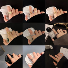 Load image into Gallery viewer, Fashion Design Rings Adjustable Rings Simple Temperament Rings Jewelry Accessories Gift for Women