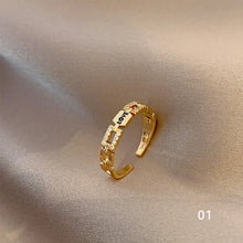 Load image into Gallery viewer, Fashion Design Rings Adjustable Rings Simple Temperament Rings Jewelry Accessories Gift for Women
